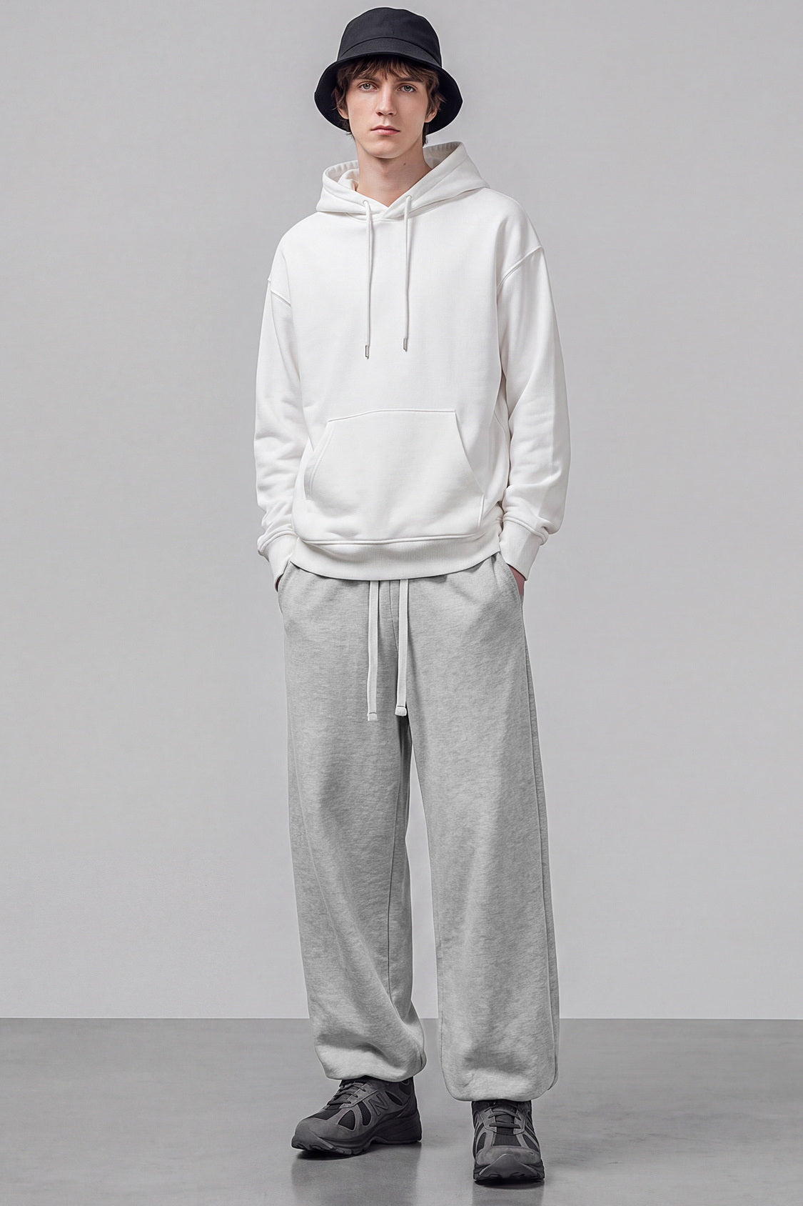 Baggy Sweatpants Men - Adjustable Cuffs Main image