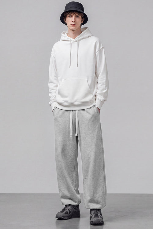 Baggy Sweatpants Men - Adjustable Cuffs