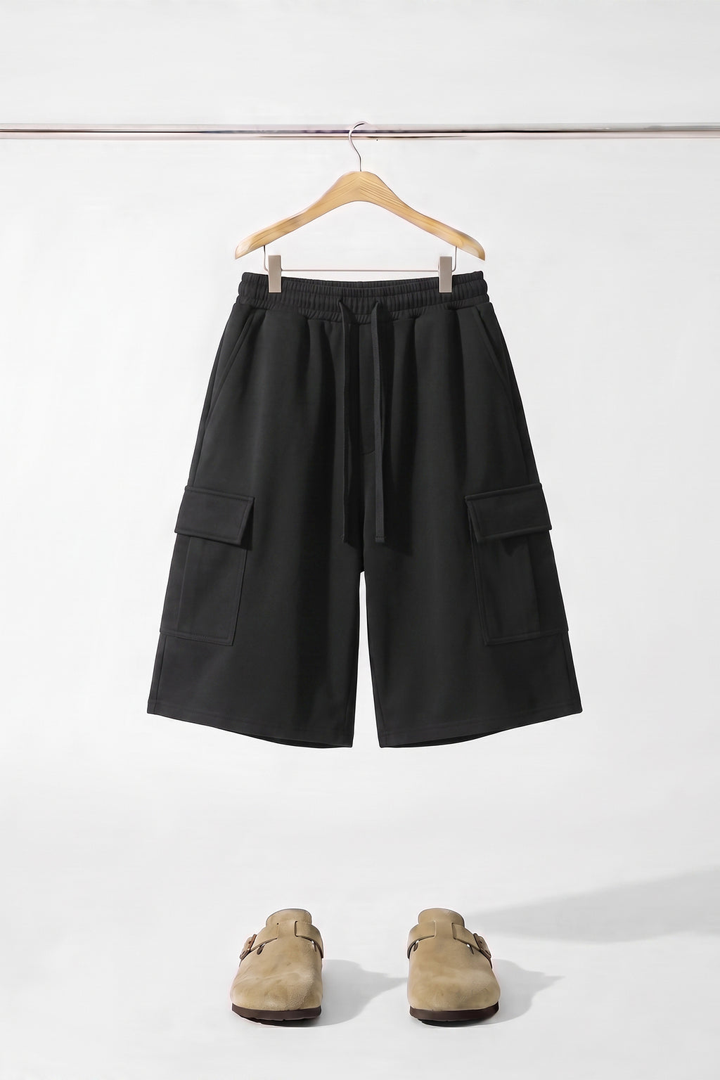 Baggy Cargo Sweat Shorts Men