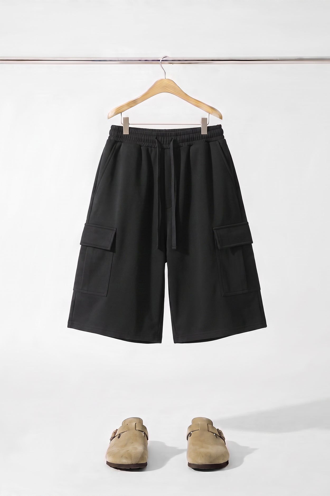 Baggy Cargo Sweat Shorts Men