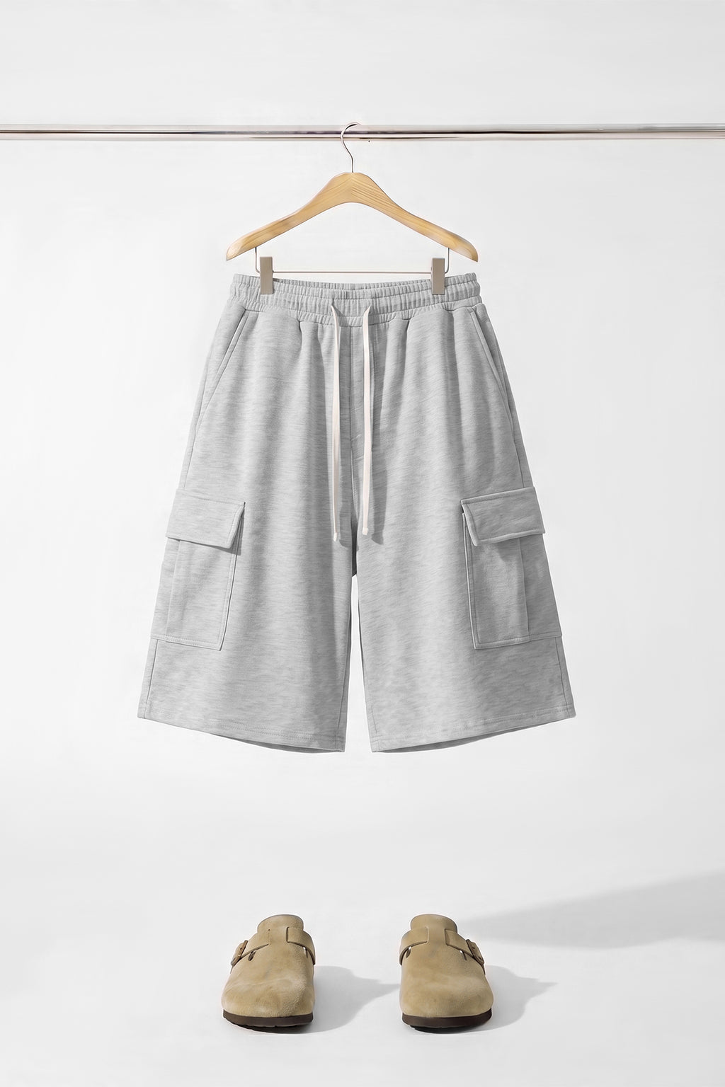 Baggy Cargo Sweat Shorts Men