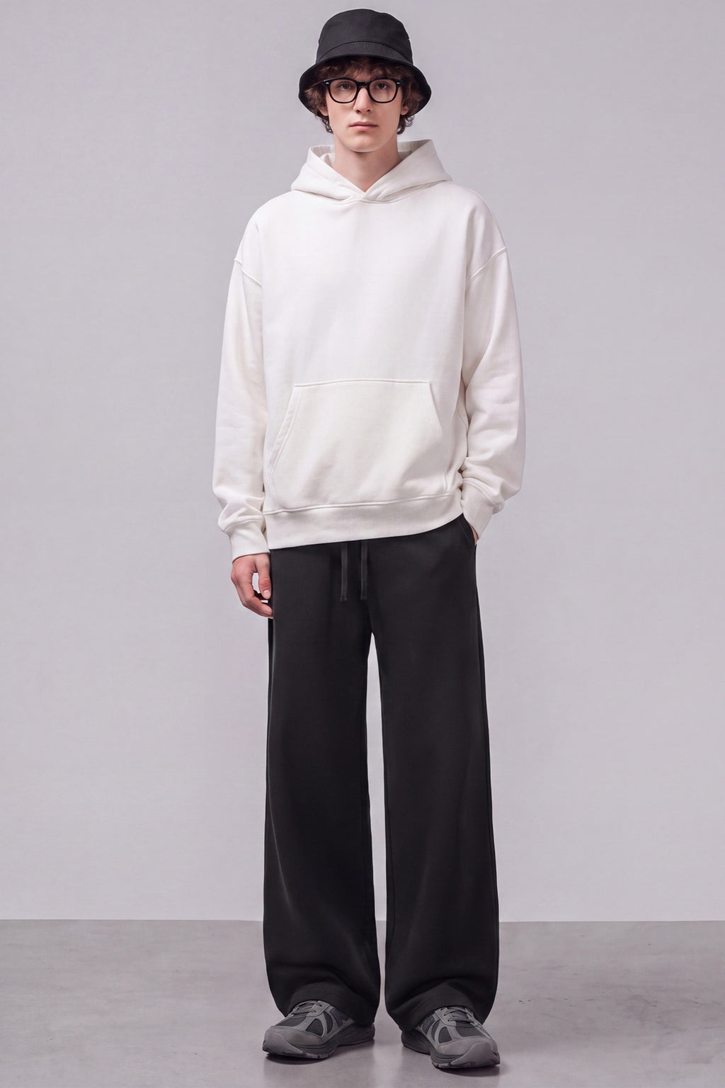 Baggy Sweatpants Men - Adjustable Cuffs