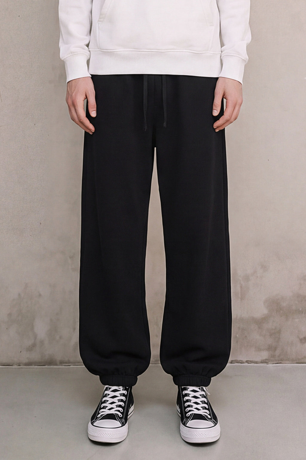 Ankle Zippers Baggy Jogger Men