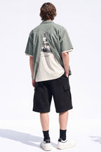 Baggy Cargo Sweat Shorts Men