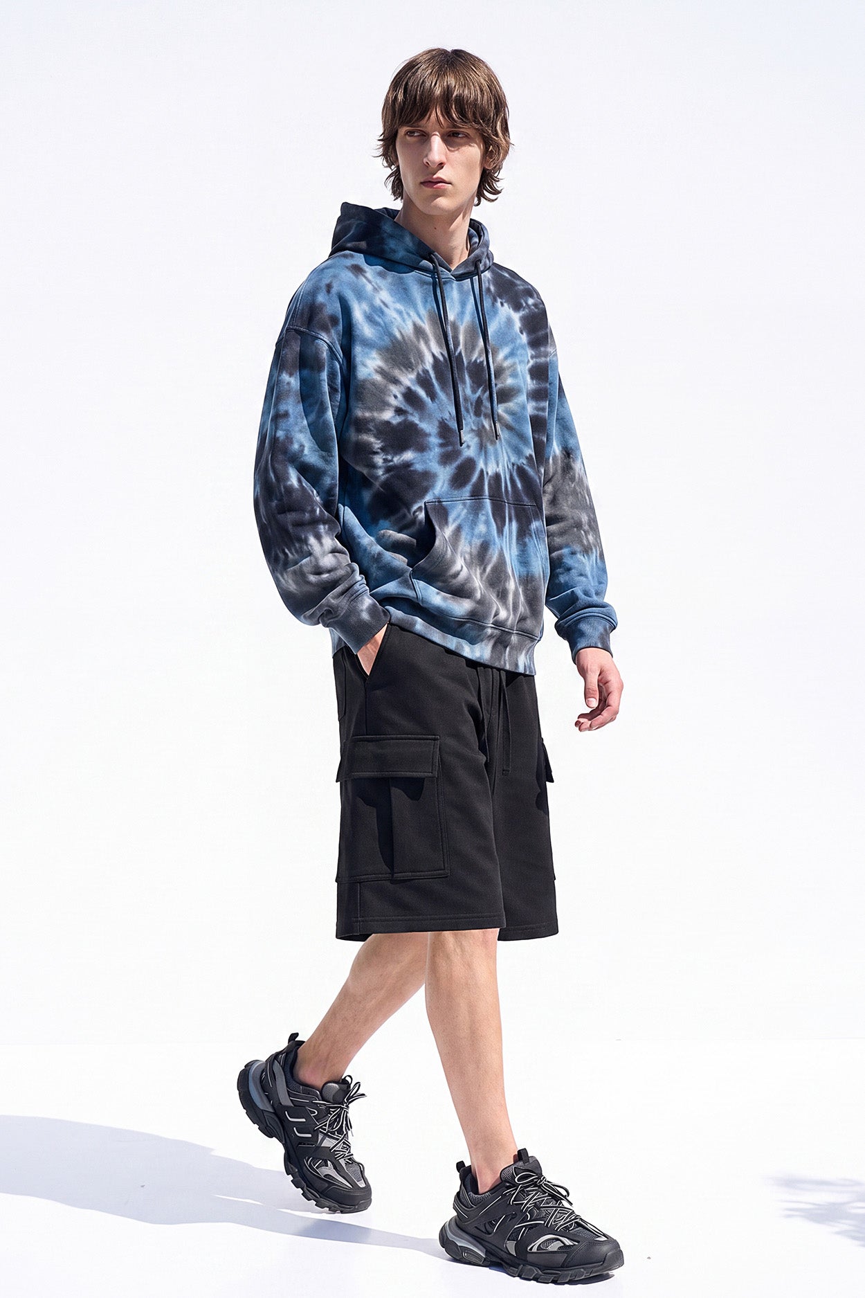Baggy Cargo Sweat Shorts Men