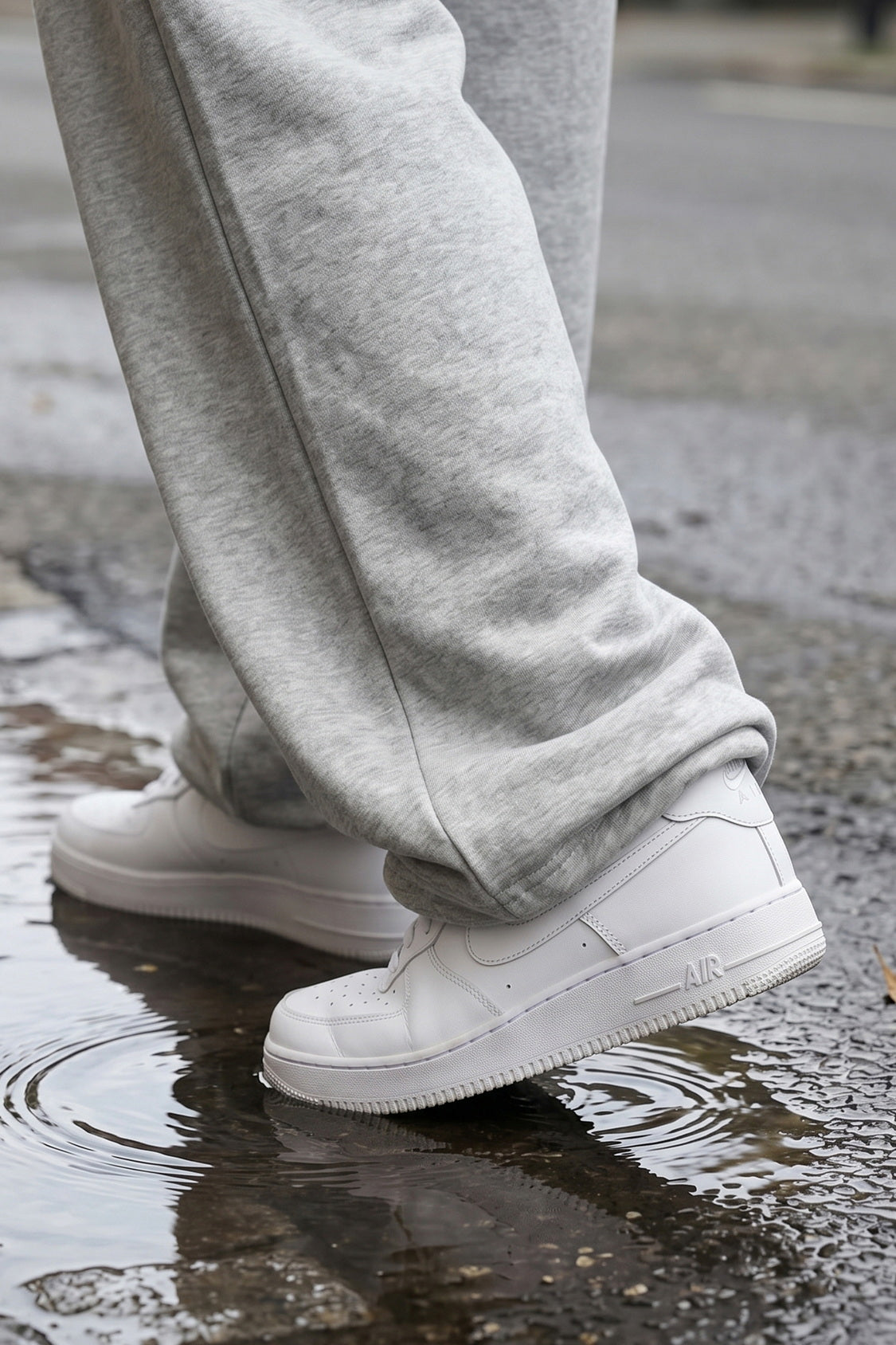 Baggy Sweatpants Men - Adjustable Cuffs