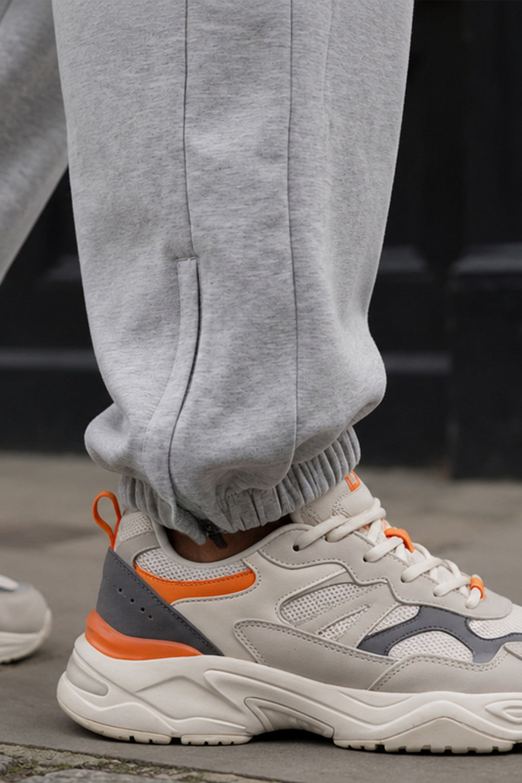 Ankle Zippers Baggy Jogger Men