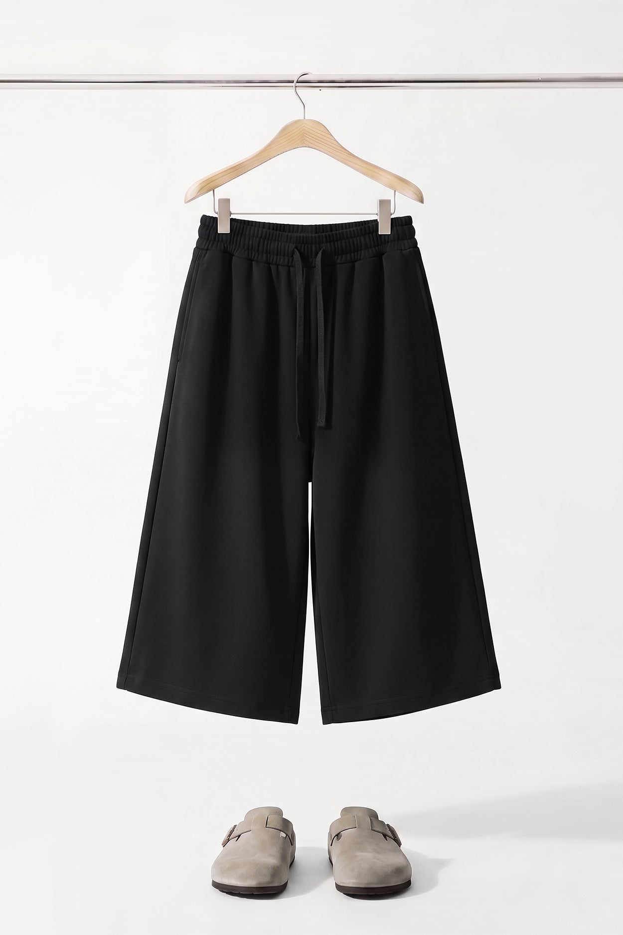 Baggy Capri Sweat Shorts Men