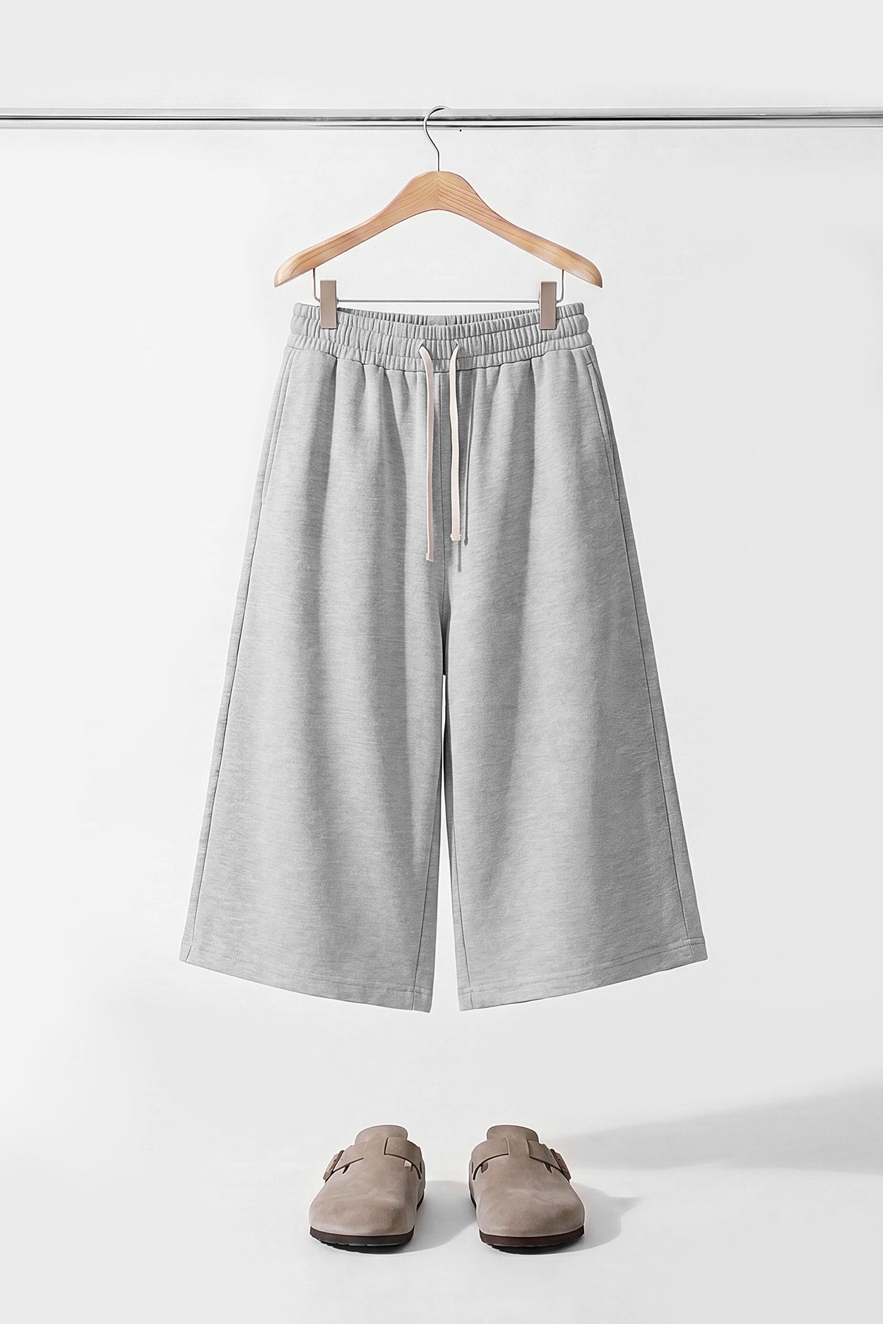 Baggy Capri Sweat Shorts Men