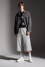 Baggy Capri Sweat Shorts Men
