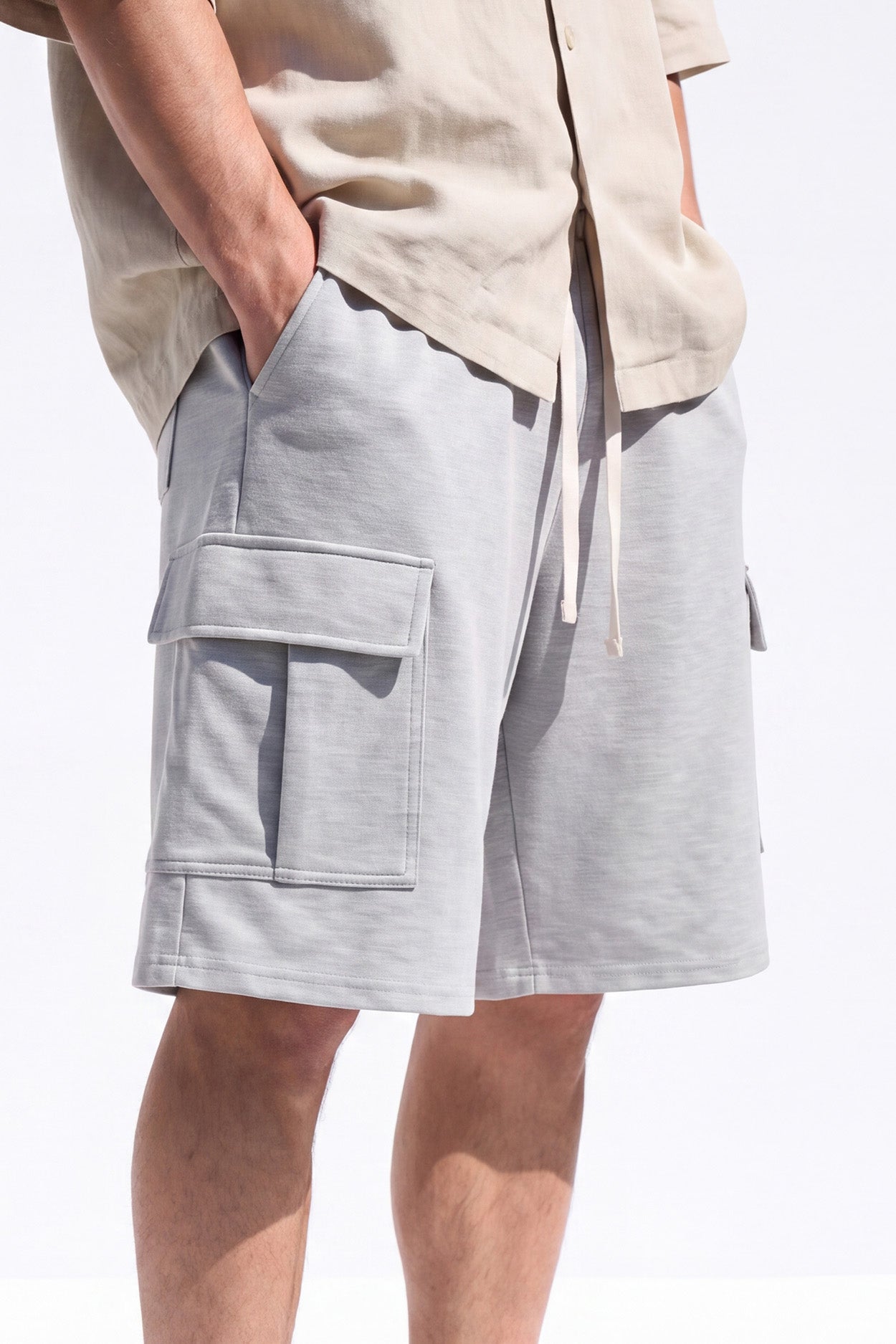 Baggy Cargo Sweat Shorts Men