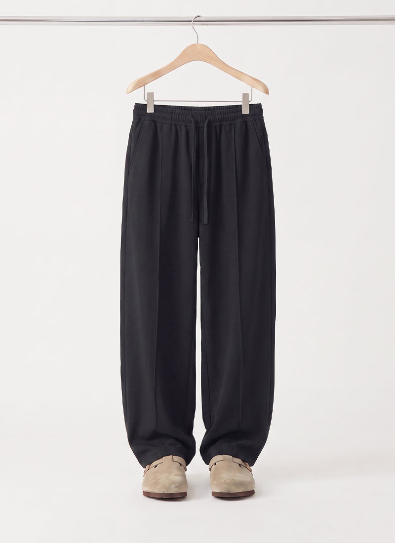 Pintuck Baggy Sweatpants Men