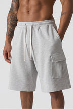 Men's Baggy Cargo Sweat Shorts
