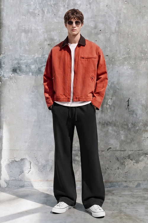 Flared Baggy Sweatpants Men