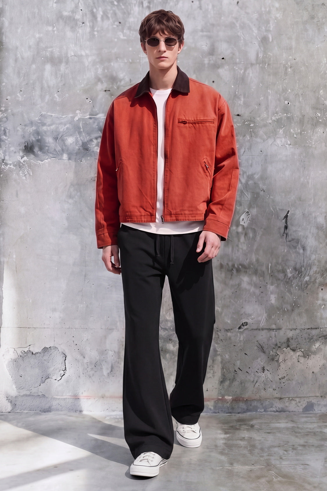 Flared Baggy Sweatpants Men