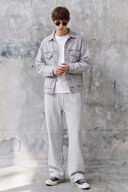 Flared Baggy Sweatpants Men