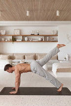 Men's Cotton Baggy Sweatpants – Straight Leg Yoga & Lounge Pants
