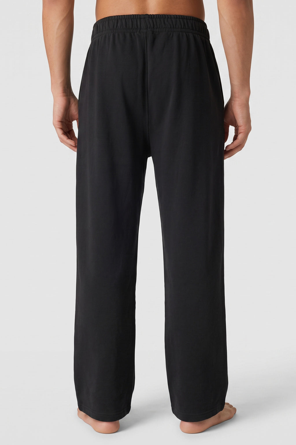 Men's Cotton Baggy Sweatpants – Straight Leg Yoga & Lounge Pants