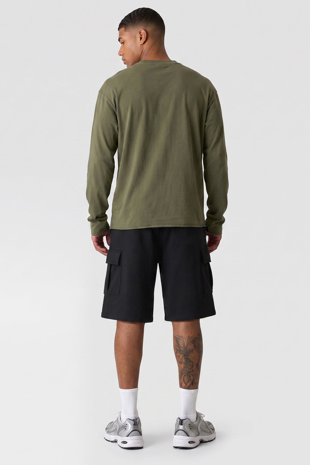 Men's Baggy Cargo Sweat Shorts